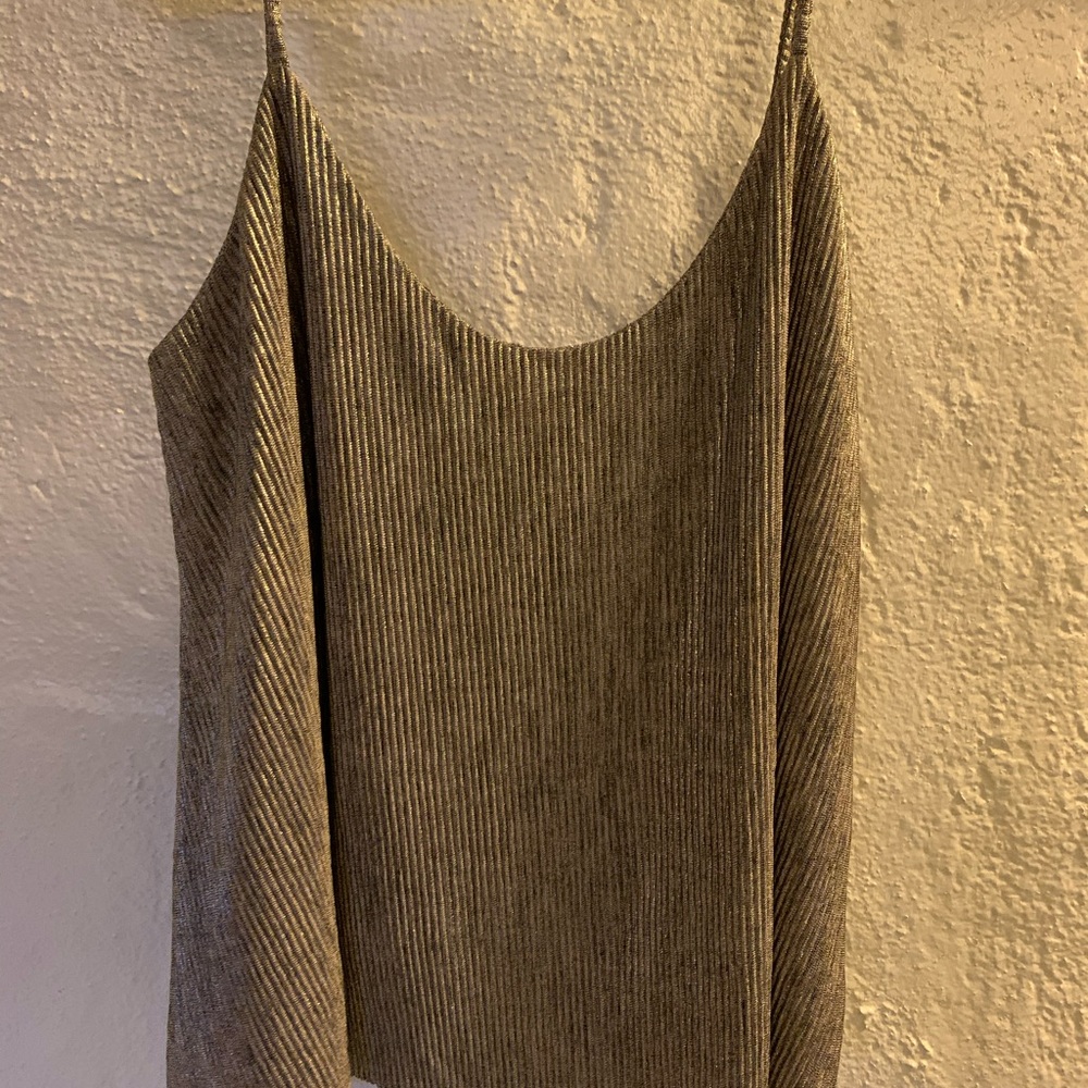 Gold and silver cami